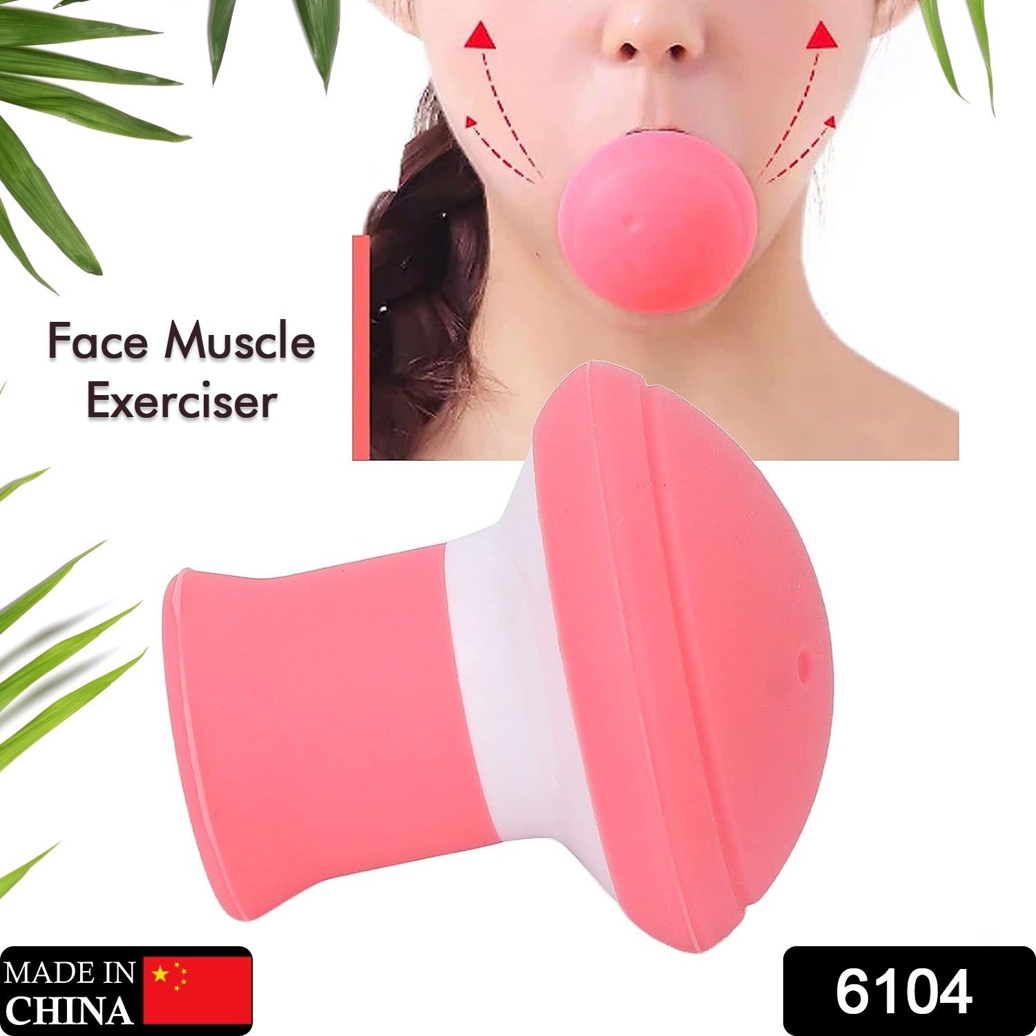 6104 Silicone Facial Jaw Exerciser Breathing Type Face Slimmer, Breathing Type Face Slimmer Face Lift Inhaling & Exhaling Tool, Look Younger and Healthier - Helps Reduce Stress and Cravings 6104 Silicone Facial Jaw Exerciser Breathing Type Face Slimmer, Breathing Type Face Slimmer Face Lift Inhaling & Exhaling Tool, Look Younger and Healthier - Helps Reduce Stress and Cravings